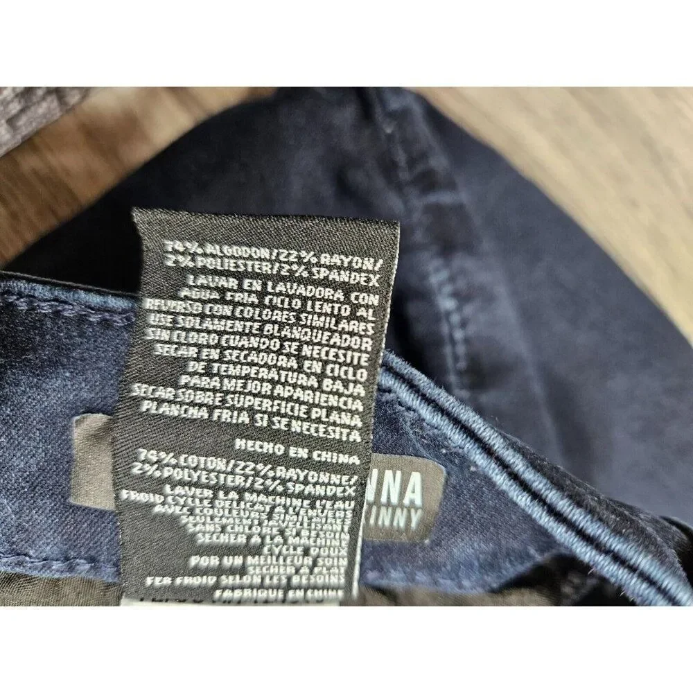 Kut From The Kloth Womens‎ Size 8 Donna High Rise Ankle Skinny Denim Blue Jeans
